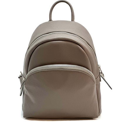Connor Backpack in leather - Made In Italy