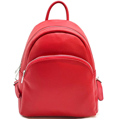Connor Backpack in leather - Made In Italy