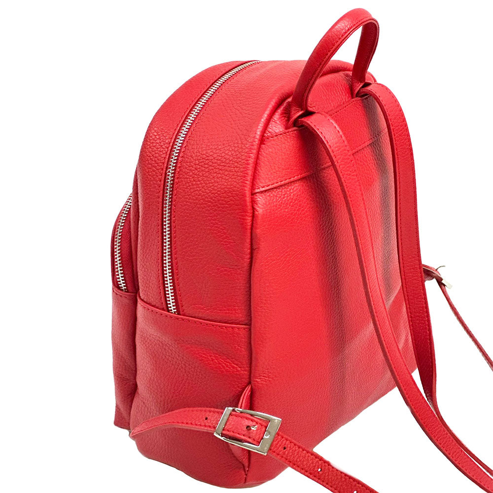 Connor Backpack in leather - Made In Italy
