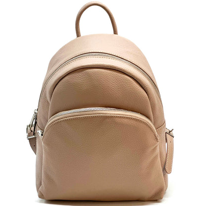 Connor Backpack in leather - Made In Italy