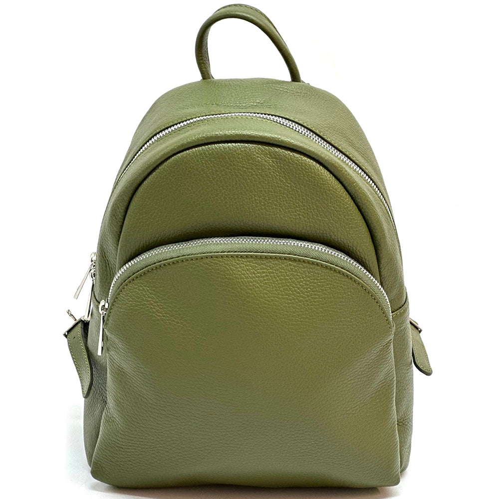Connor Backpack in leather - Made In Italy