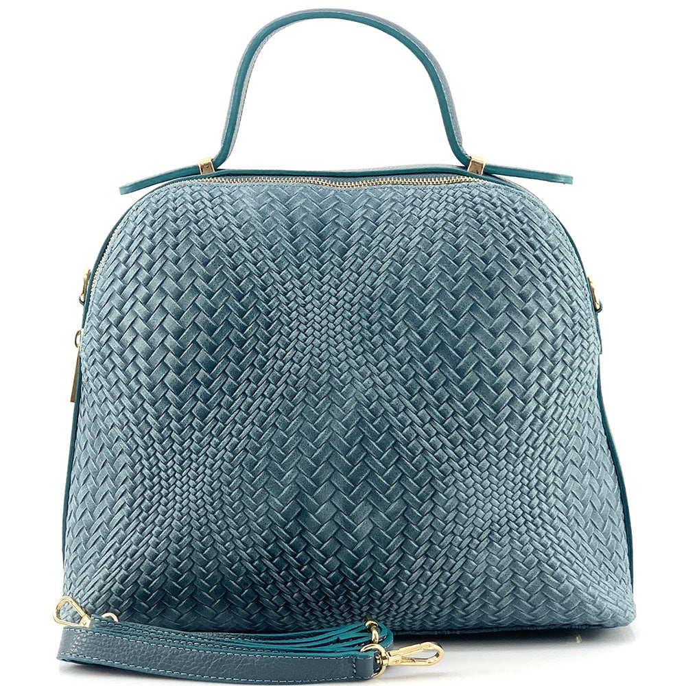 Lisa leather shoulder bag - Made In Italy