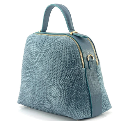 Lisa leather shoulder bag - Made In Italy