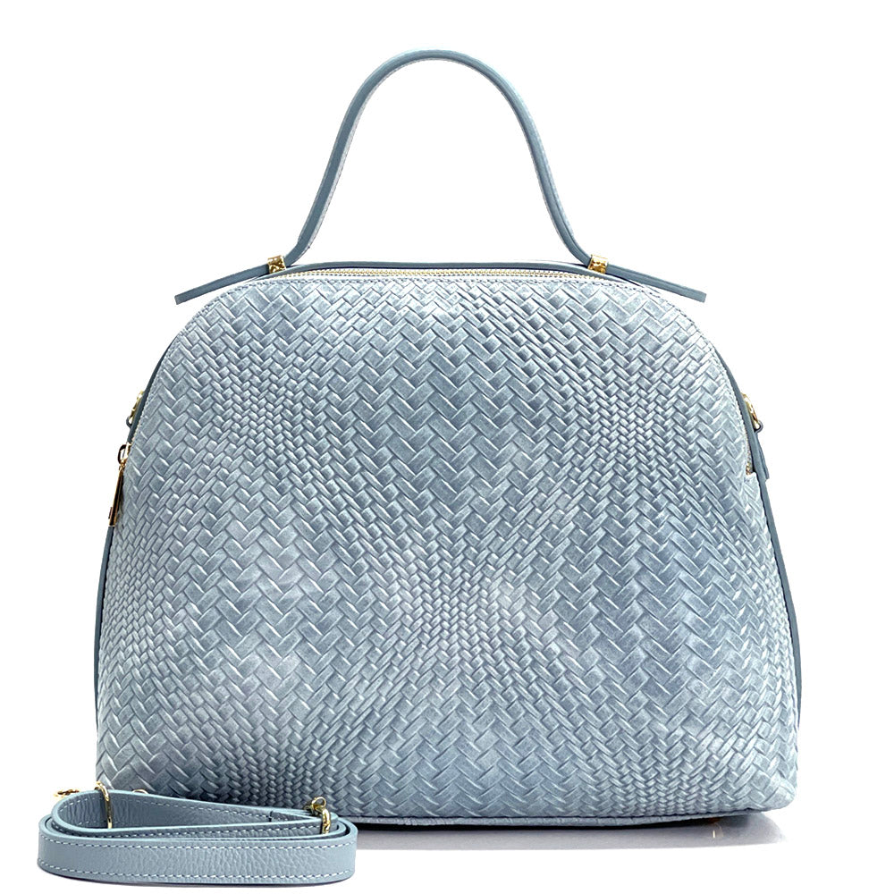 Lisa leather shoulder bag - Made In Italy