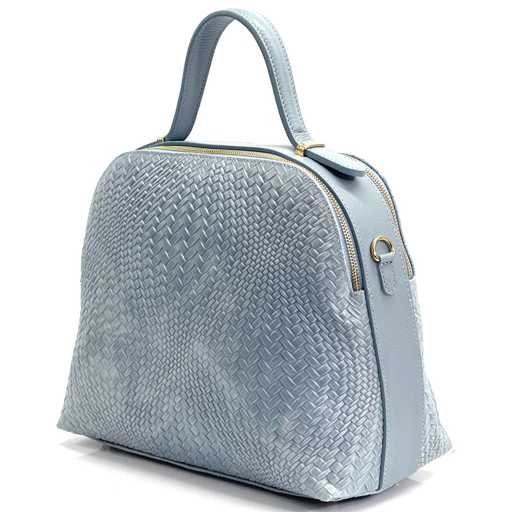 Lisa leather shoulder bag - Made In Italy
