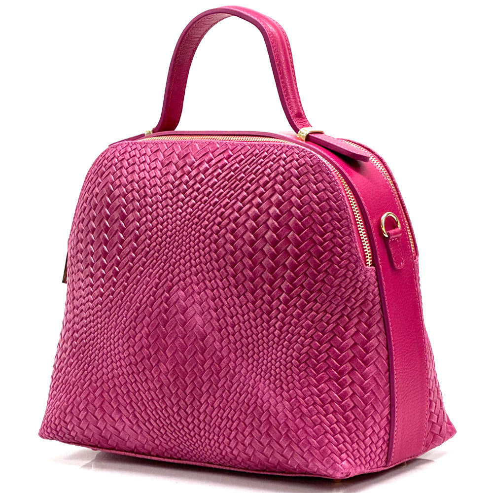 Lisa leather shoulder bag - Made In Italy