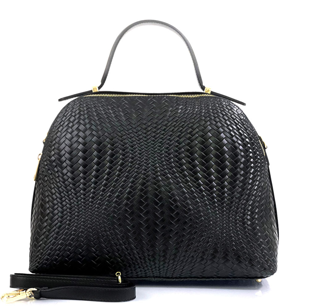 Lisa leather shoulder bag - Made In Italy