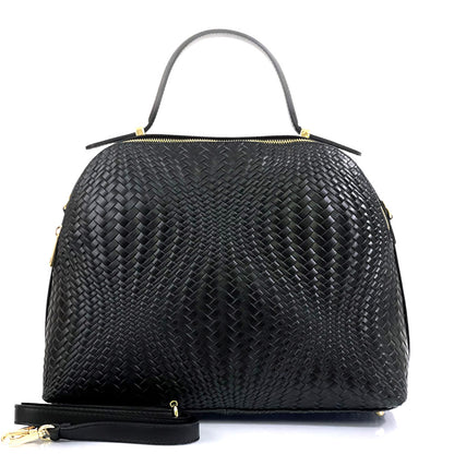 Lisa leather shoulder bag - Made In Italy