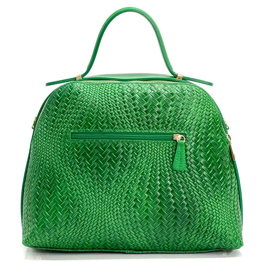 Lisa leather shoulder bag - Made In Italy