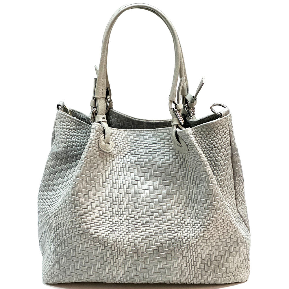 Debora S Leather Shoulder Bag - Made In Italy