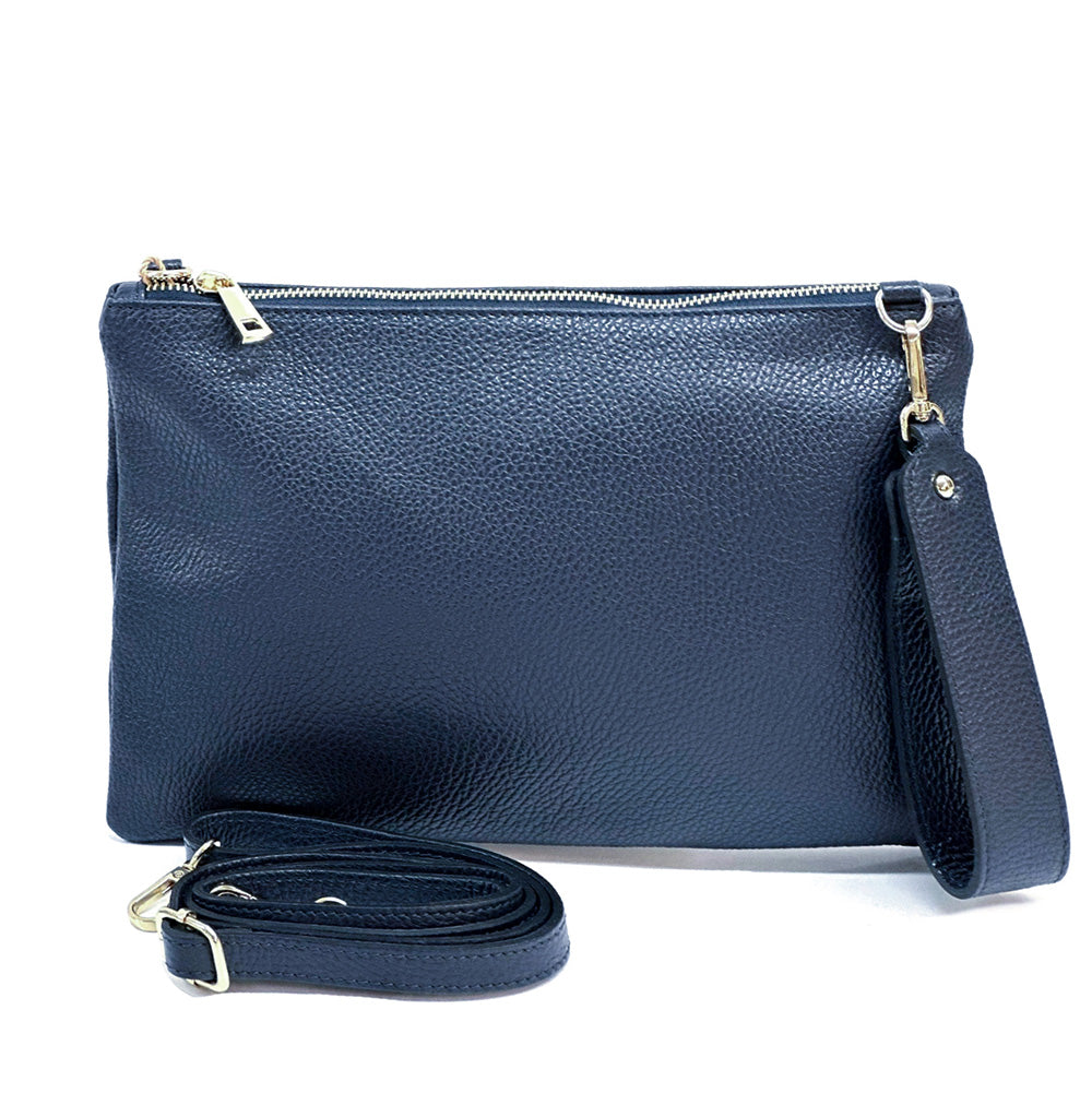 Alba Italian Leather Pochette - Made In Italy