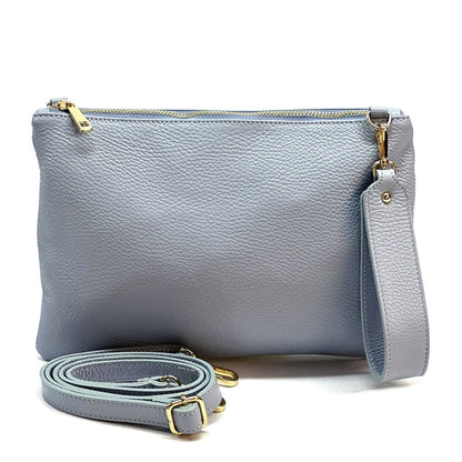 Alba Italian Leather Pochette - Made In Italy