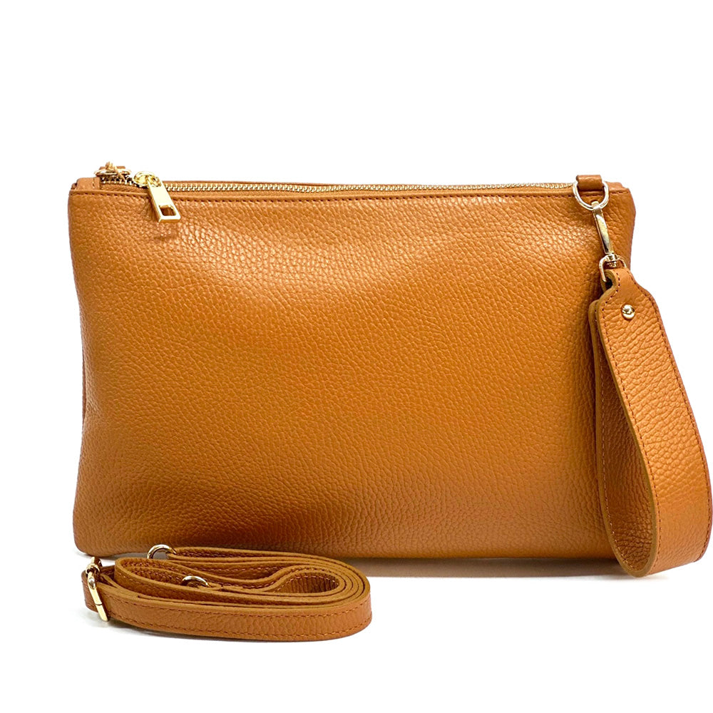 Alba Italian Leather Pochette - Made In Italy