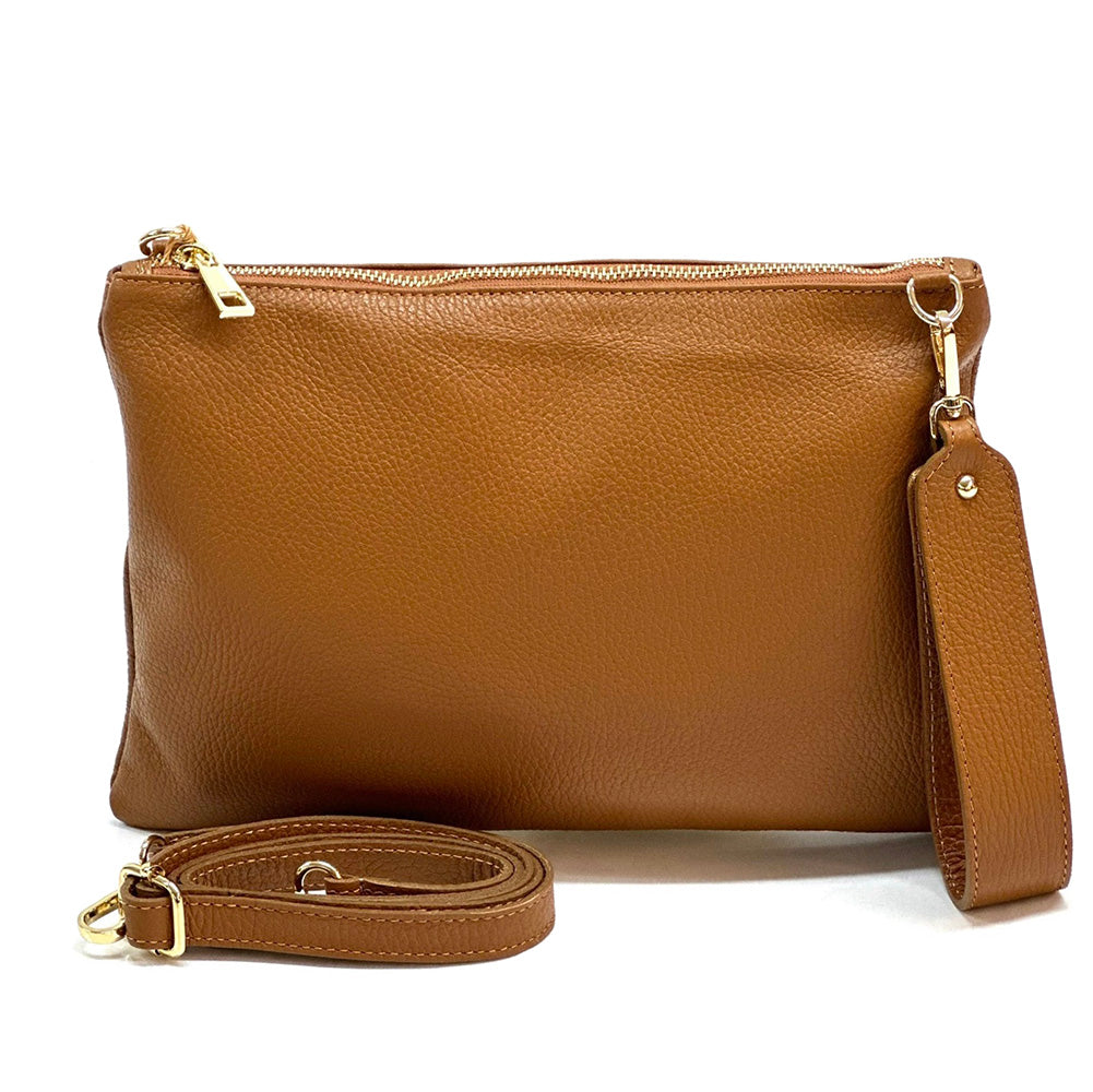 Alba Italian Leather Pochette - Made In Italy