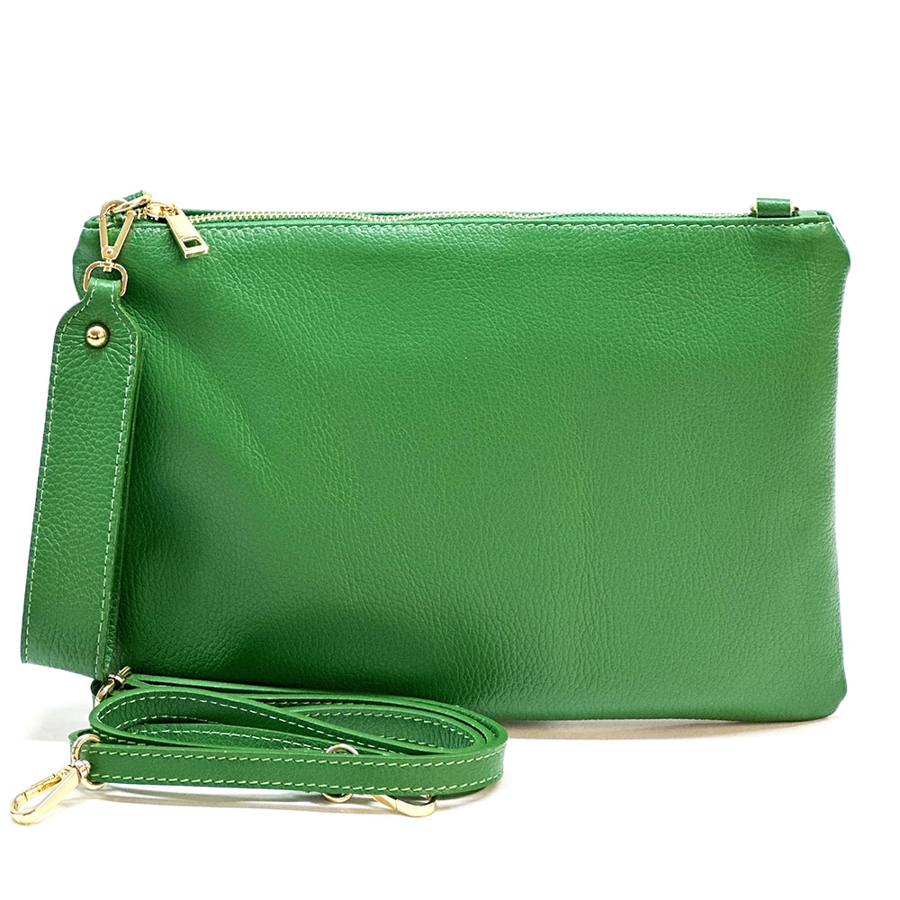 Alba Italian Leather Pochette - Made In Italy