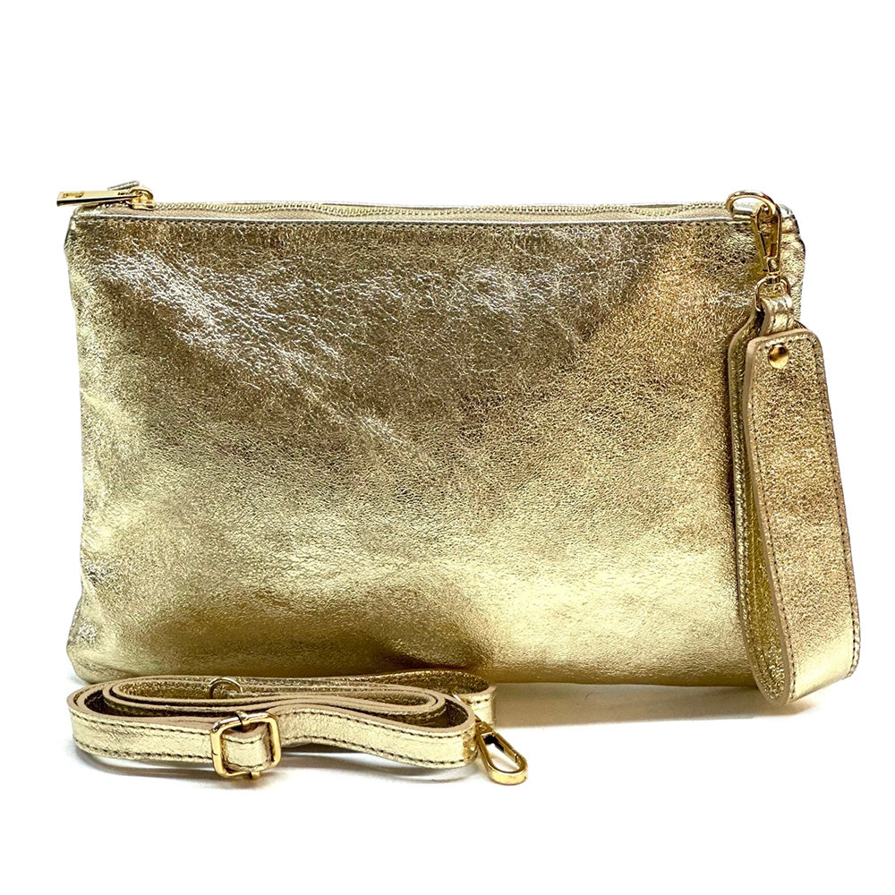 Alba Italian Leather Pochette - Made In Italy