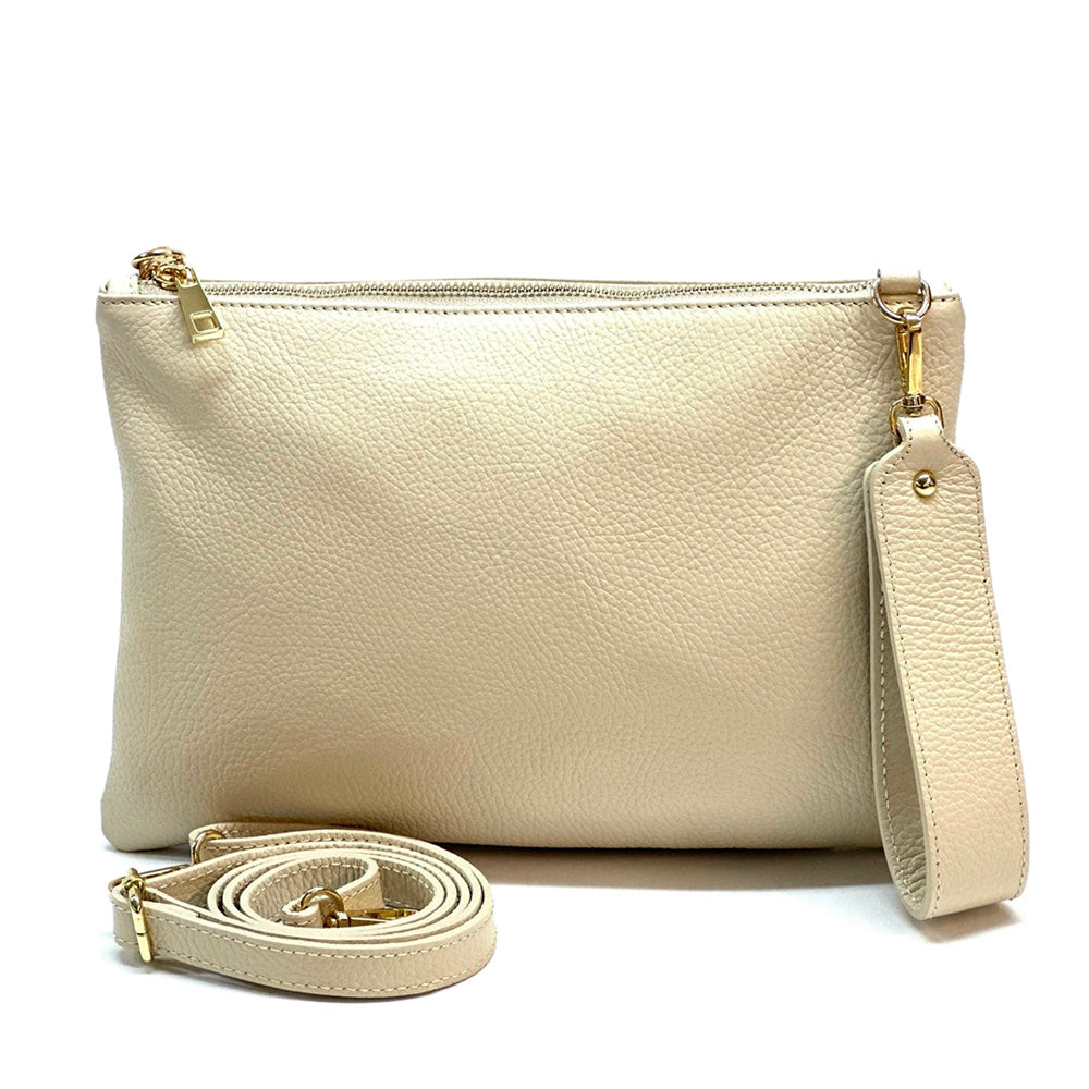 Alba Italian Leather Pochette - Made In Italy