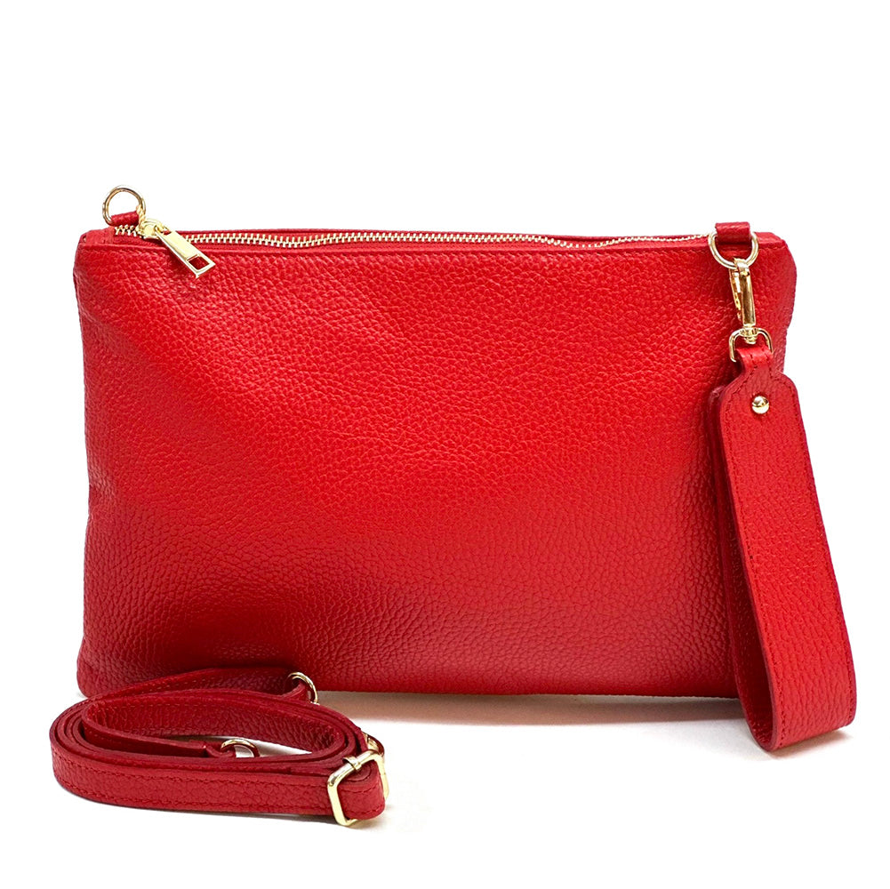 Alba Italian Leather Pochette - Made In Italy