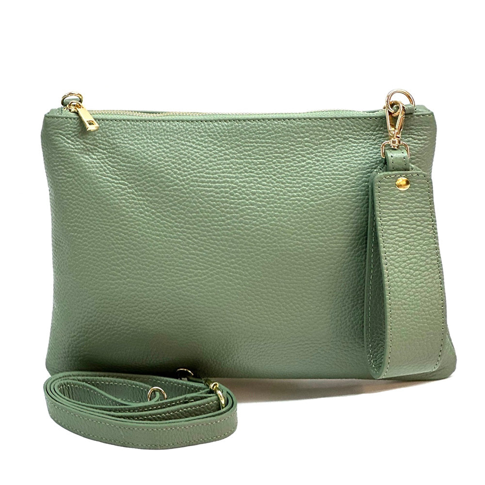 Alba Italian Leather Pochette - Made In Italy