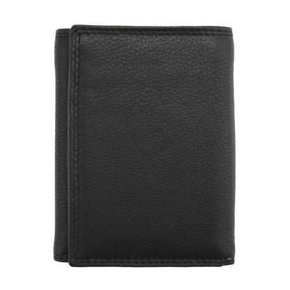 Valter Premium Italian Trifold Leather Wallet - Made In Italy