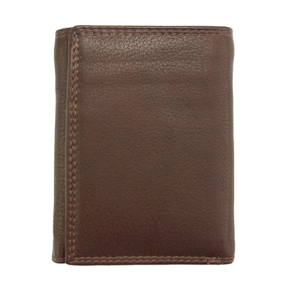 Valter Premium Italian Trifold Leather Wallet - Made In Italy