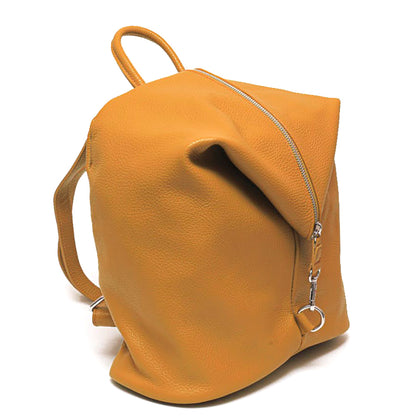 Carolina Soft Leather Backpack - Made In Italy