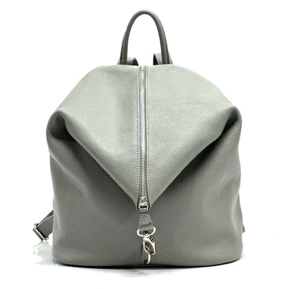Carolina Soft Leather Backpack - Made In Italy
