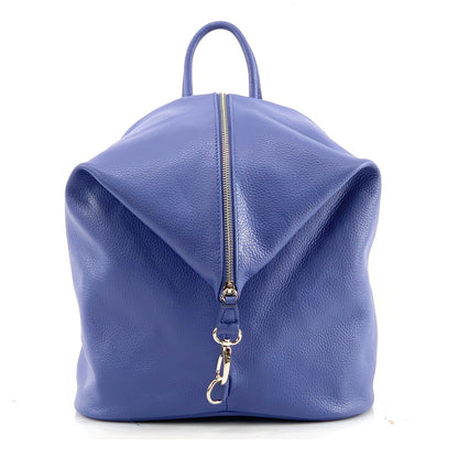 Carolina Soft Leather Backpack - Made In Italy
