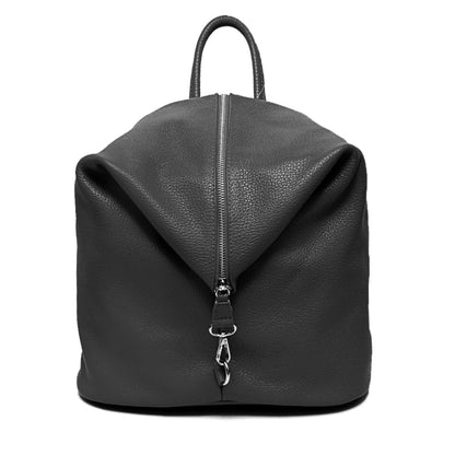 Carolina Soft Leather Backpack - Made In Italy