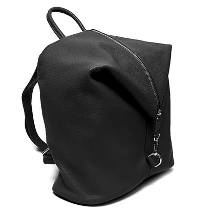 Carolina Soft Leather Backpack - Made In Italy