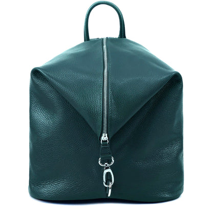 Carolina Soft Leather Backpack - Made In Italy