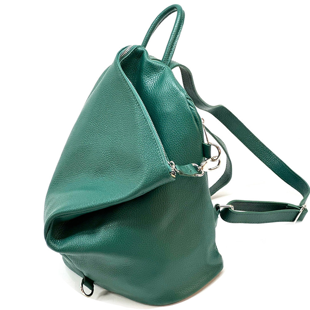 Carolina Soft Leather Backpack - Made In Italy