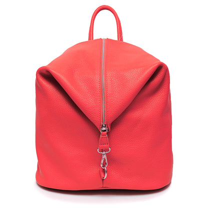 Carolina Soft Leather Backpack - Made In Italy
