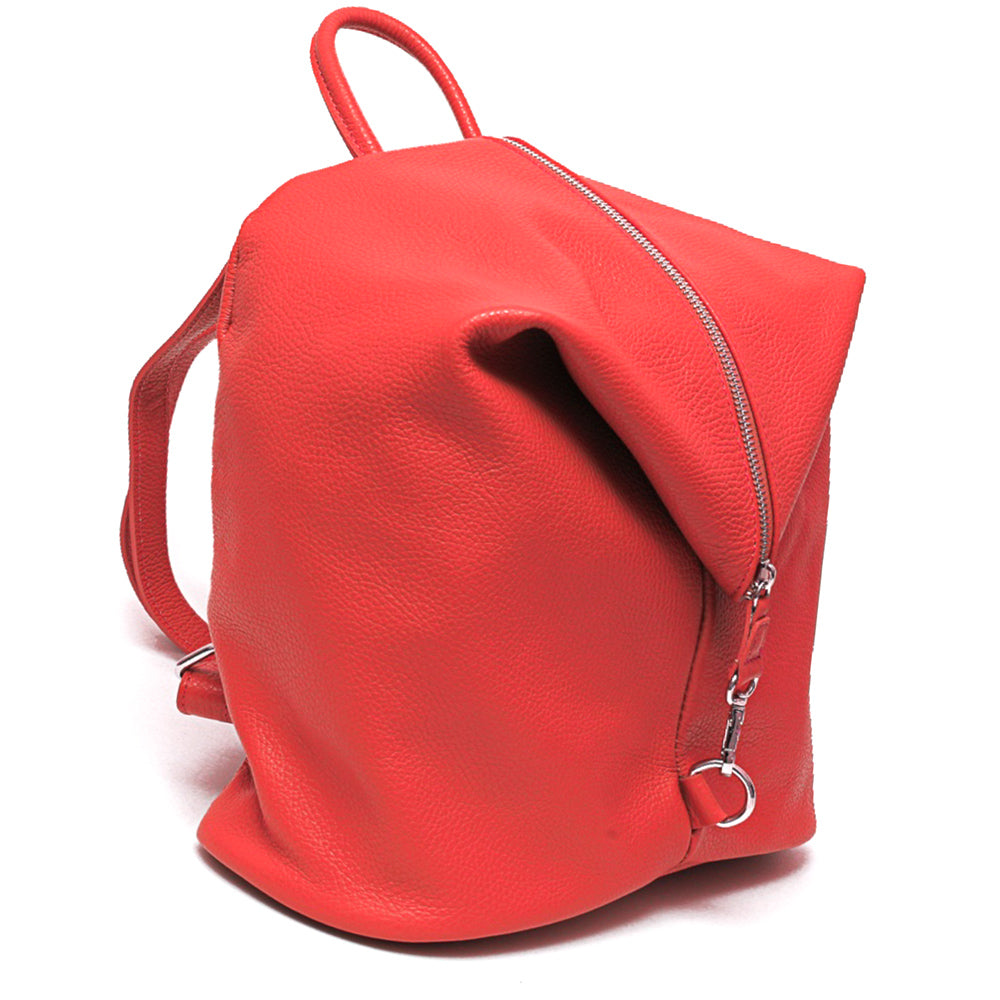 Carolina Soft Leather Backpack - Made In Italy