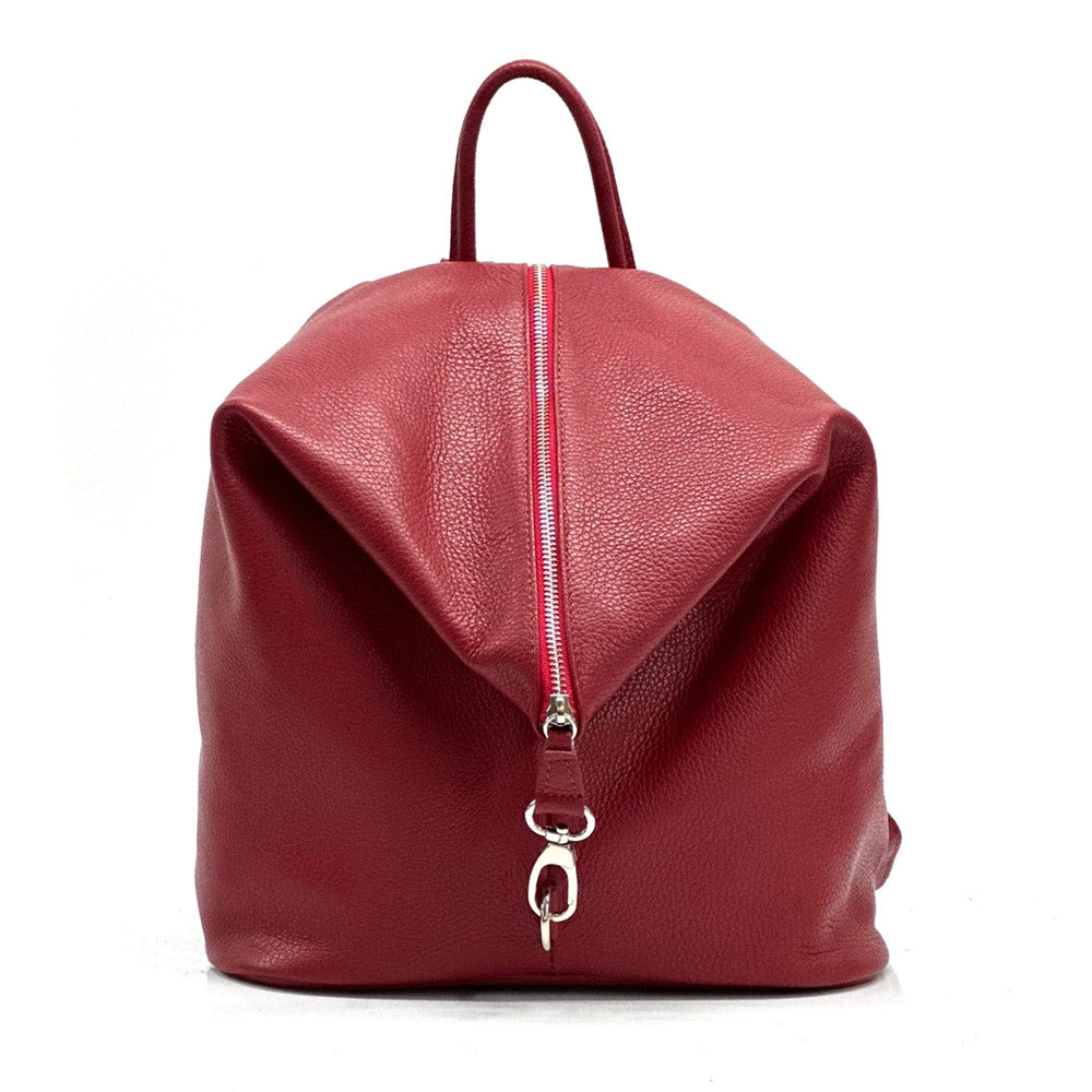 Carolina Soft Leather Backpack - Made In Italy