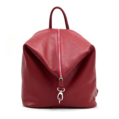 Carolina Soft Leather Backpack - Made In Italy