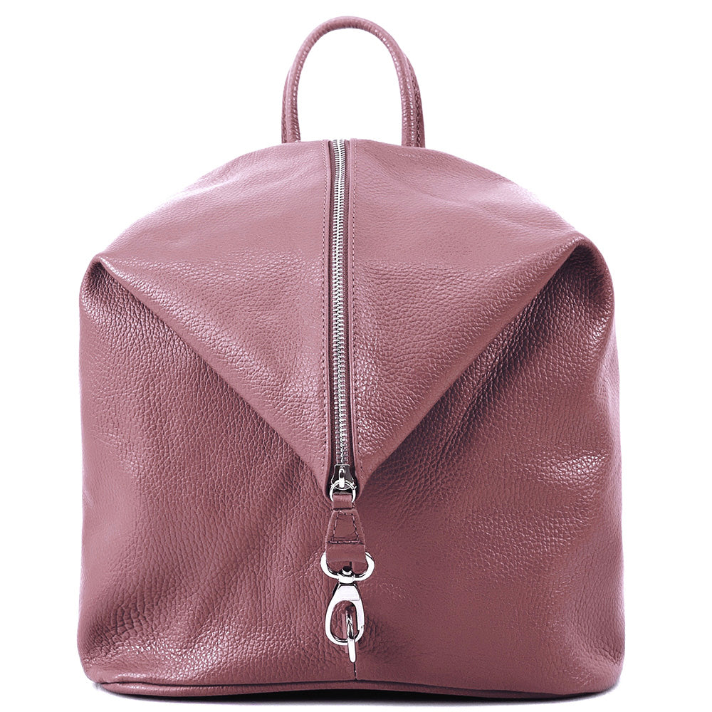 Carolina Soft Leather Backpack - Made In Italy