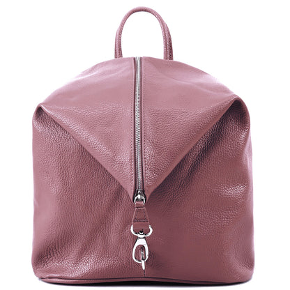Carolina Soft Leather Backpack - Made In Italy