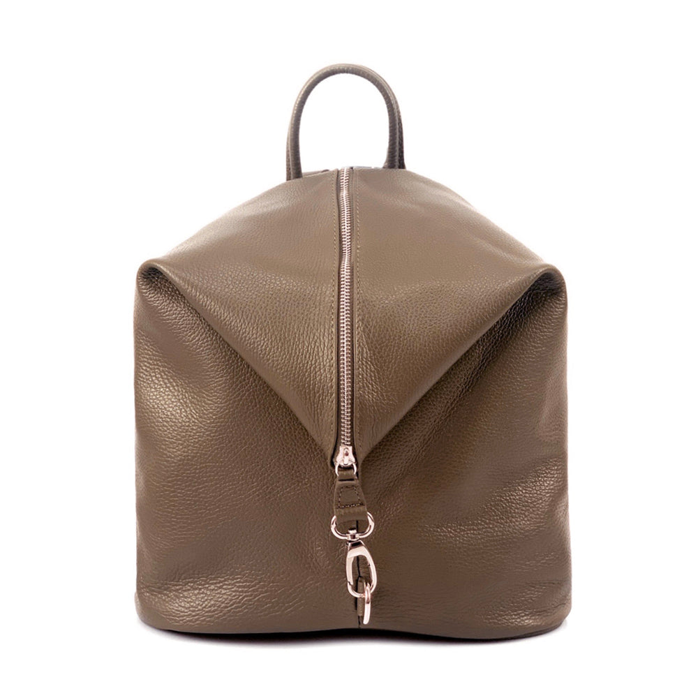 Carolina Soft Leather Backpack - Made In Italy