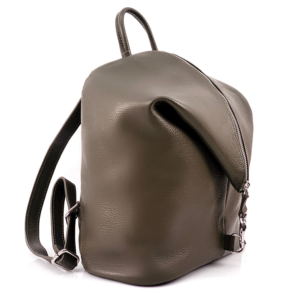 Carolina Soft Leather Backpack - Made In Italy