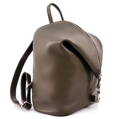 Carolina Soft Leather Backpack - Made In Italy