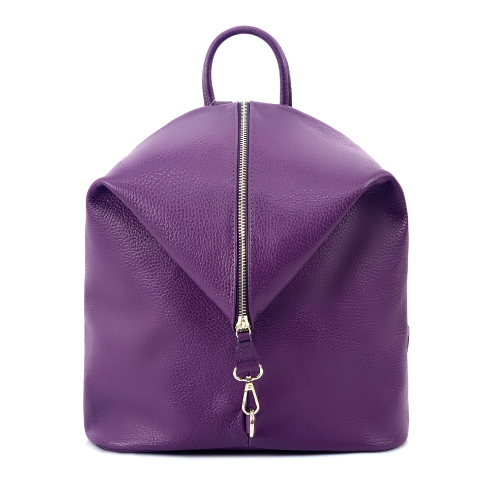 Carolina Soft Leather Backpack - Made In Italy