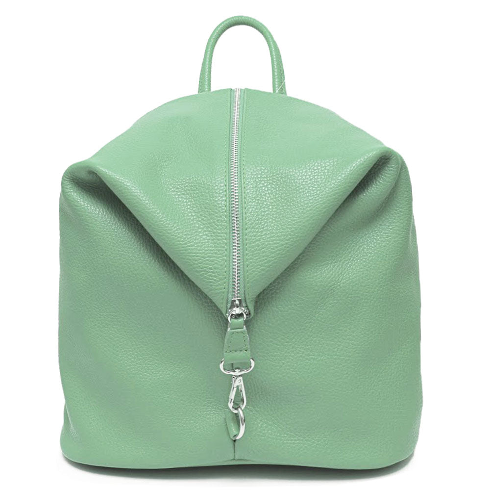 Carolina Soft Leather Backpack - Made In Italy
