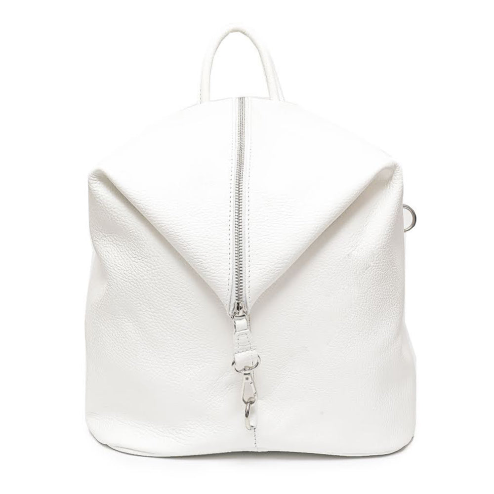 Carolina Soft Leather Backpack - Made In Italy