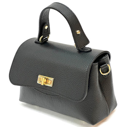 Eleganza Leather Handbag - Made In Italy