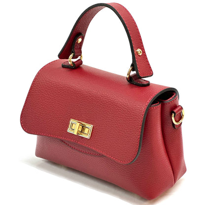 Eleganza Leather Handbag - Made In Italy