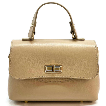 Eleganza Leather Handbag - Made In Italy
