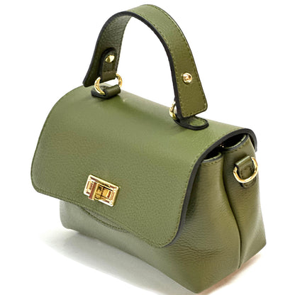 Eleganza Leather Handbag - Made In Italy