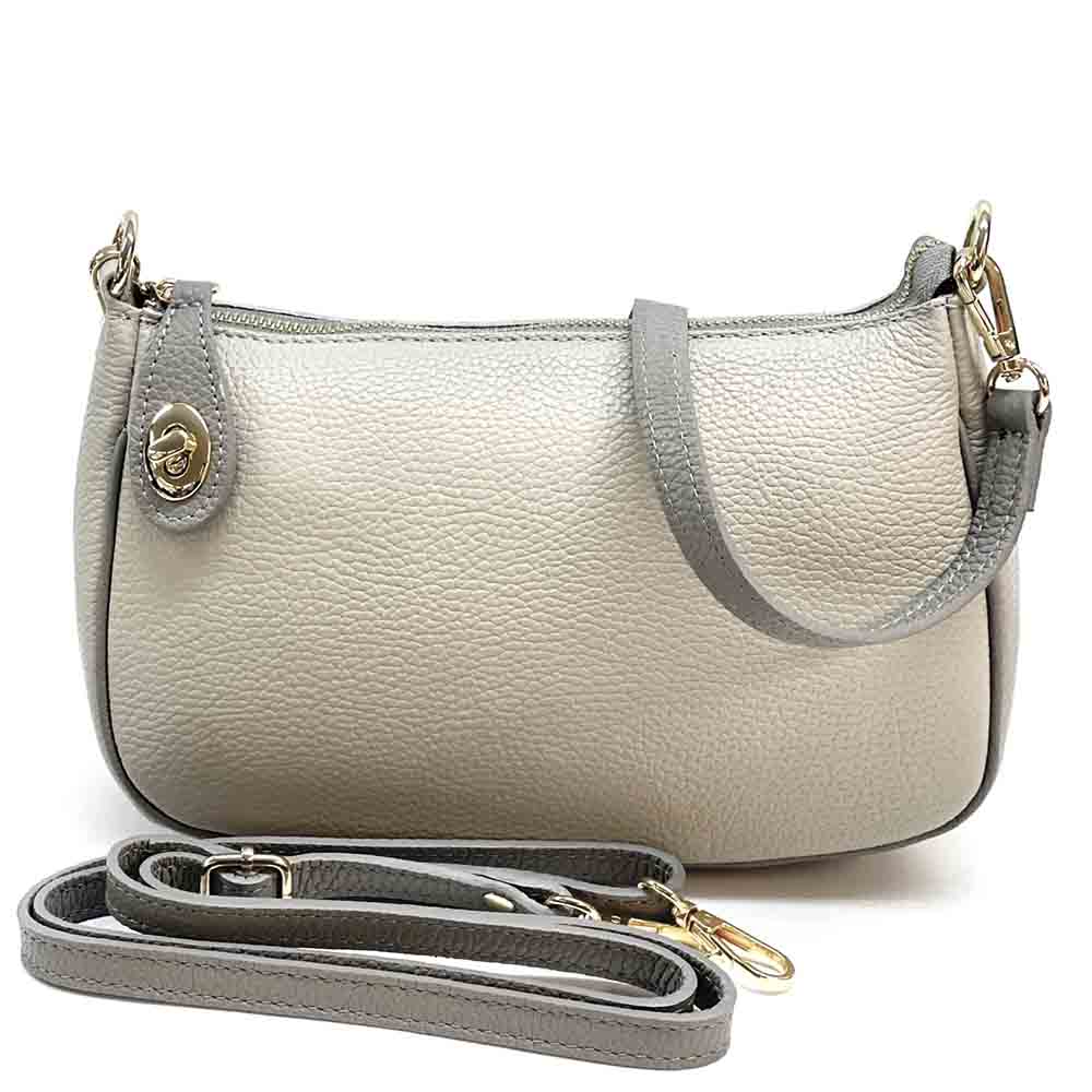 Sophia Classic cow Leather Bag - Made In Italy