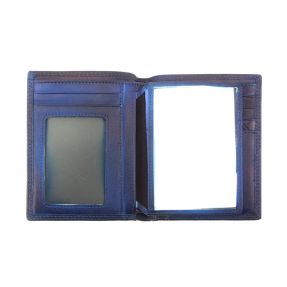 Wallet Alfio in vintage leather - Made In Italy